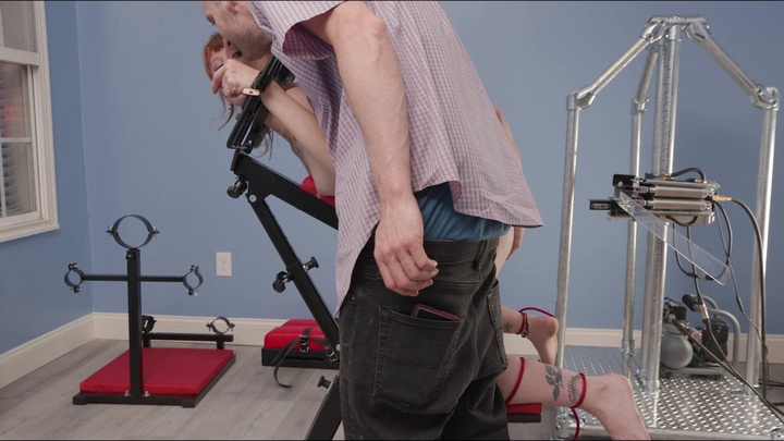 Christian Bound With Spanking Machine.mp4