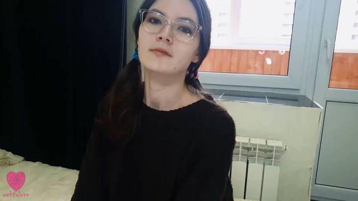 Cutie takes a dick in her mouth and spreads her legs in order to feel the hot dick inside herself.mp4