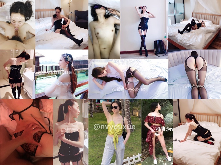 推特騷浪慾女｜是你的蕭蕭呀｜NvyouXiao｜淪為肉便器被男友凌辱瘋狂抽插淫語浪叫 00.jpg